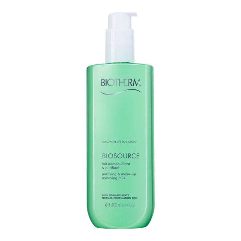 Biotherm Biosource Purifying and Make-up Removing Milk - 400ml