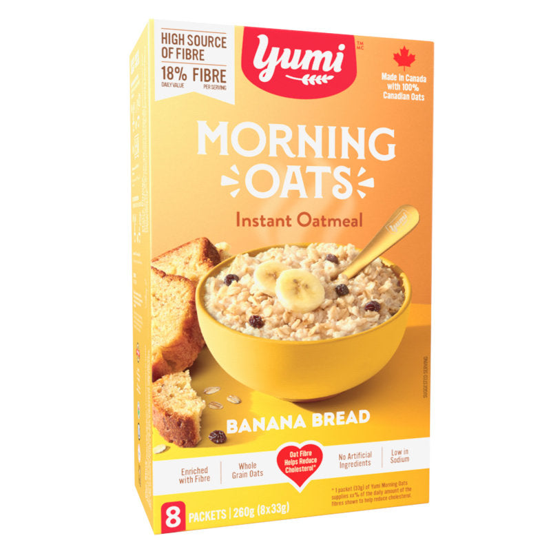 Yumi Morning Oat - Banana Bread - 264g