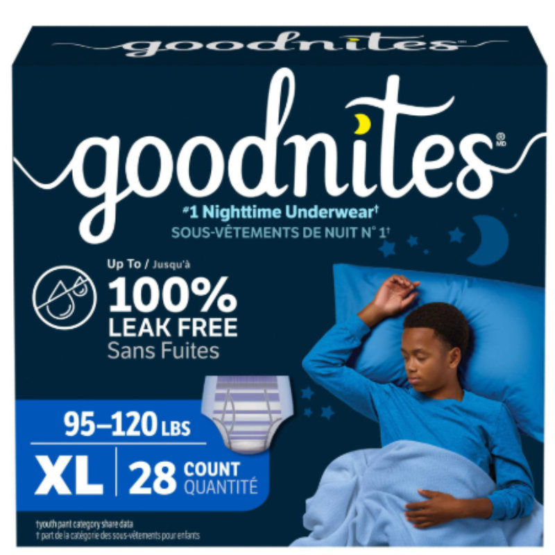 GoodNites Nighttime Bedwetting Underwear for Boys