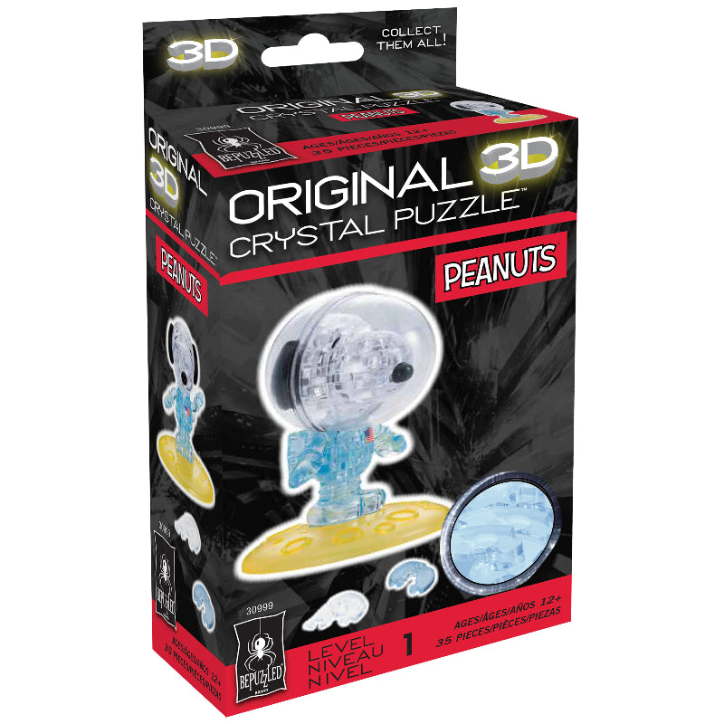 Crystal Puzzle Snoopy Astro