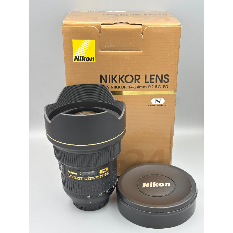 USED: Nikon AF-S NIKKOR 14-24mm f/2.8G ED Lens - Black - 7/10 - #207056