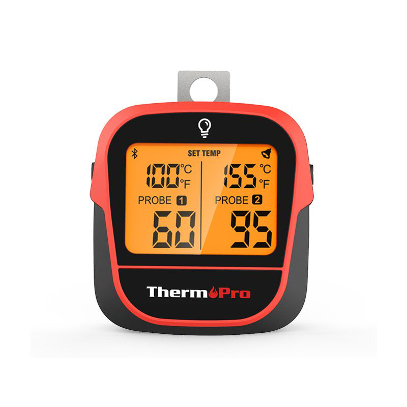 ThermoPro Bluetooth Meat Thermometer for Oven - Red