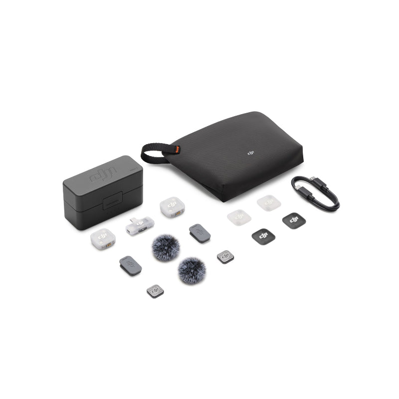 DJI Mic Mini 2 Microphone System (2 TX + 1 Mobile RX) - CP.RN.00000532.02