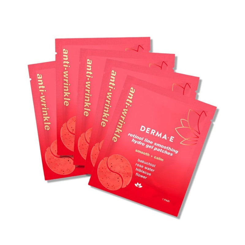 DERMA E Retinol Line Smoothing Hydrogel Under Eye Patch - 5 pairs