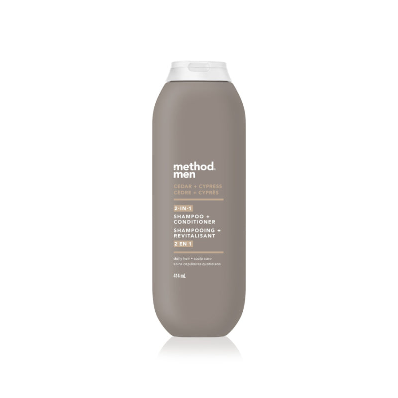 Method Men 2-in-1 Shampoo / Conditioner - Cedar + Cypress - 414ml