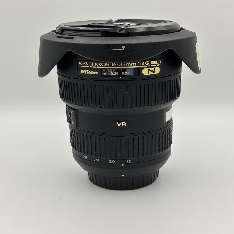 USED: Nikon AF-S NIKKOR 16-35mm f/1:4G ED VR FX Lens - Black - 8/10 - #403005