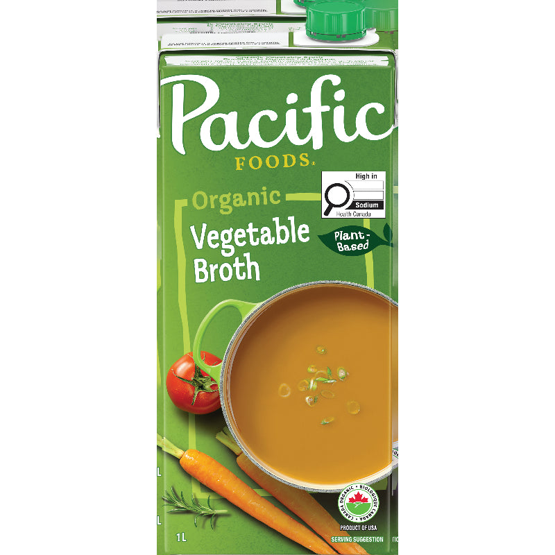 Pacific Organic Vegetable Broth - 1L