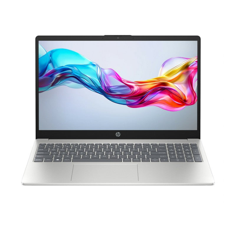 HP Laptop 15.6 Inch - 8 GB RAM - 256 GB SSD NVMe - Intel Core i3 N305 - Intel UHD Graphics - Natural Silver - BE9U2UA#ABL - Open Box or Display Models Only
