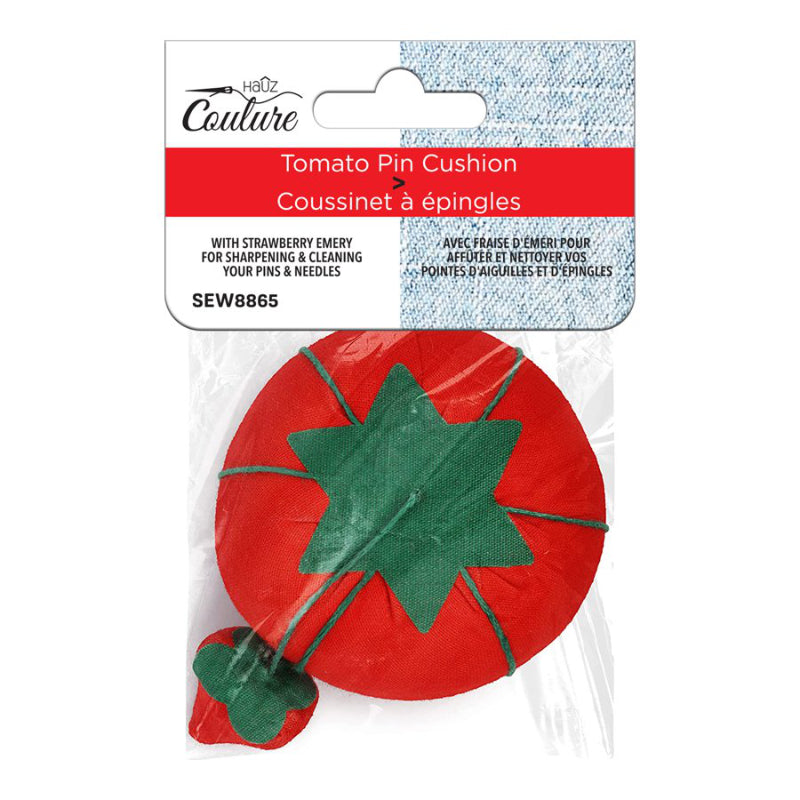 Hauz Couture Sewing Needle Cushion - Tomato