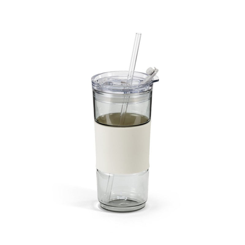 Sully Kai Glass Tumbler - White - 645ml