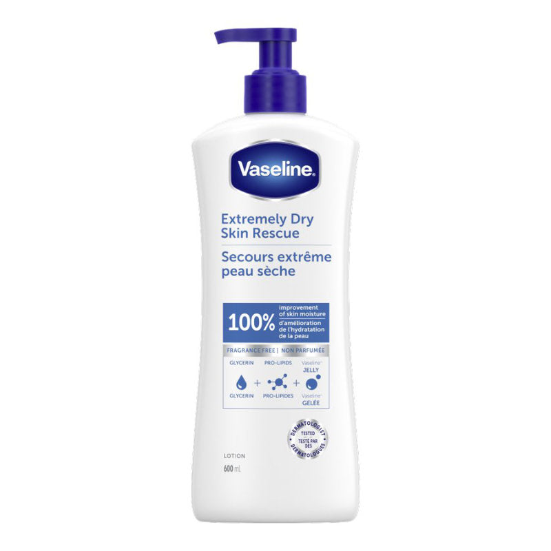 Vaseline Clinical Care Extremely Dry Skin Rescue Body Lotion - 600ml