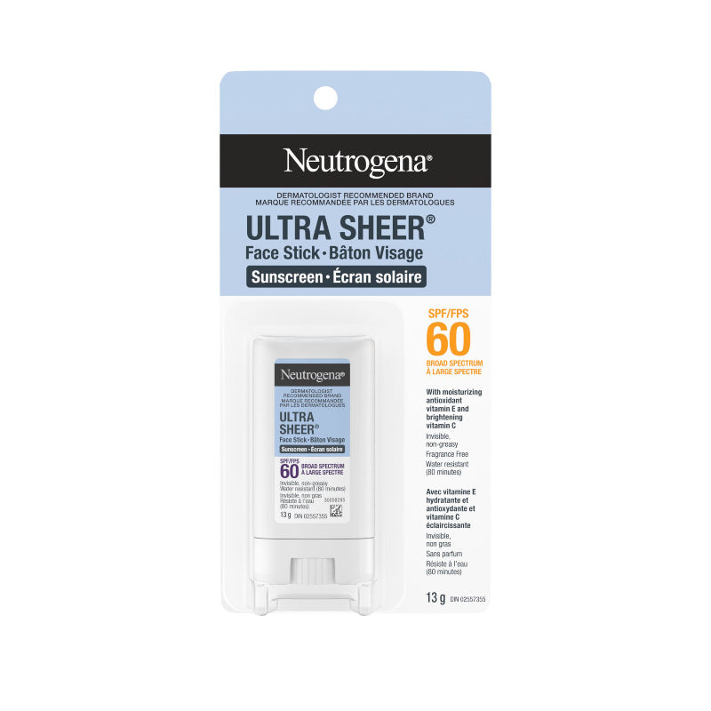 Neutrogena Ultra Sheer Sunscreen Stick - SPF 60 - 13g