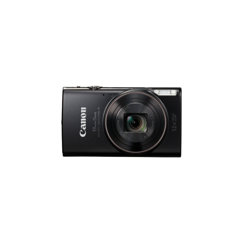 Canon PowerShot ELPH 360 HS A Compact Digital Camera - Black - 7280C001