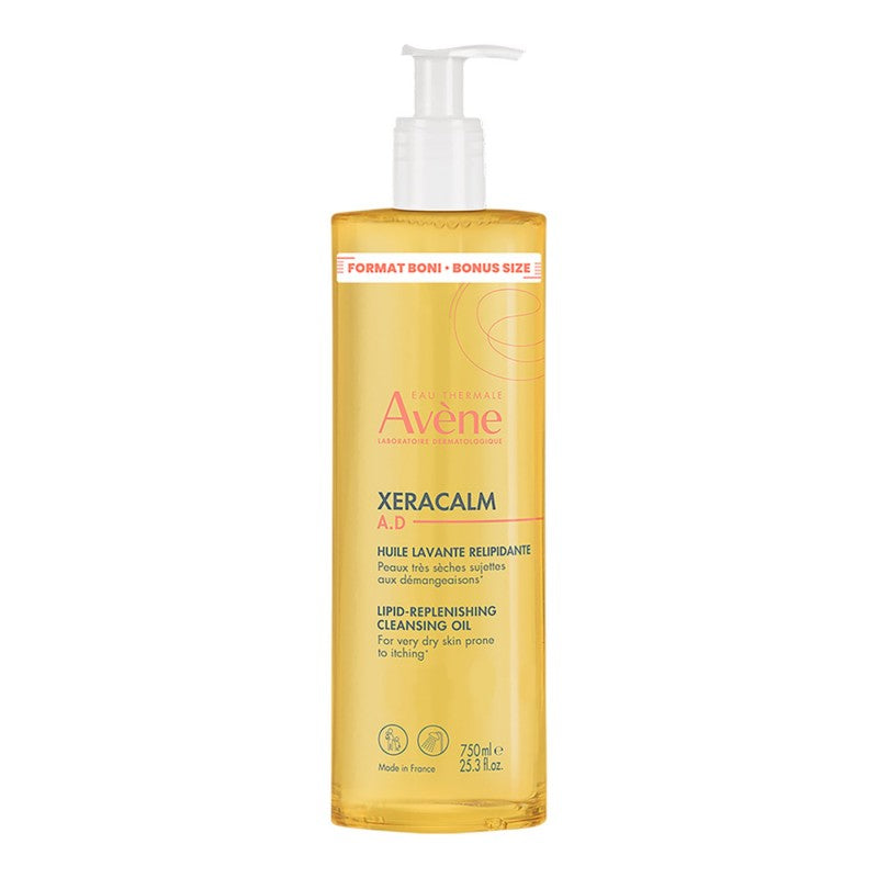 Eau Thermale Avene XeraCalm A.D Bonus Size Lipid-Replenishing Cleansing Oil - 750ml