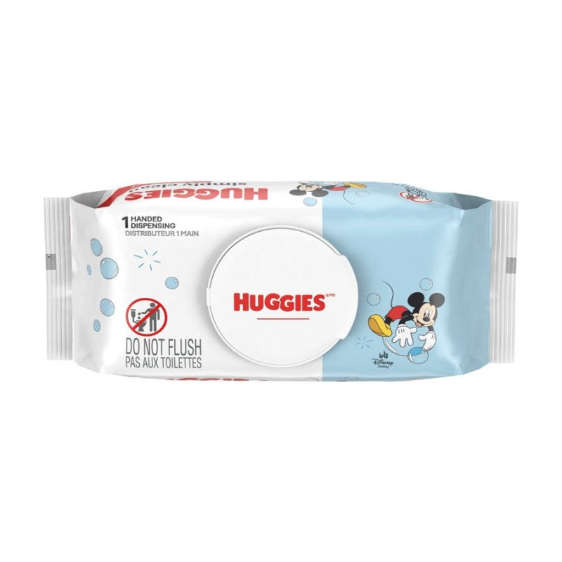 Huggies Simply Clean Baby Wipes - Fragrance Free - 64's