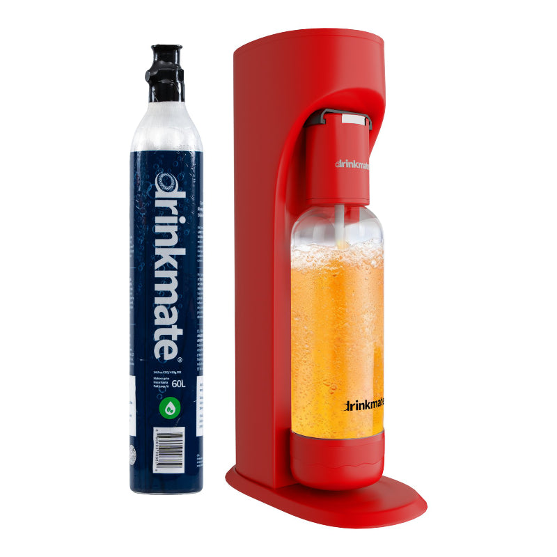 DRINKMATE OmniFizz Soda Maker - Royal Red - 410-03-14Z