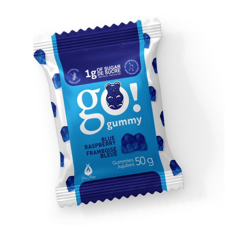 Go Gummy Candy - Blue Raspberry - 50g