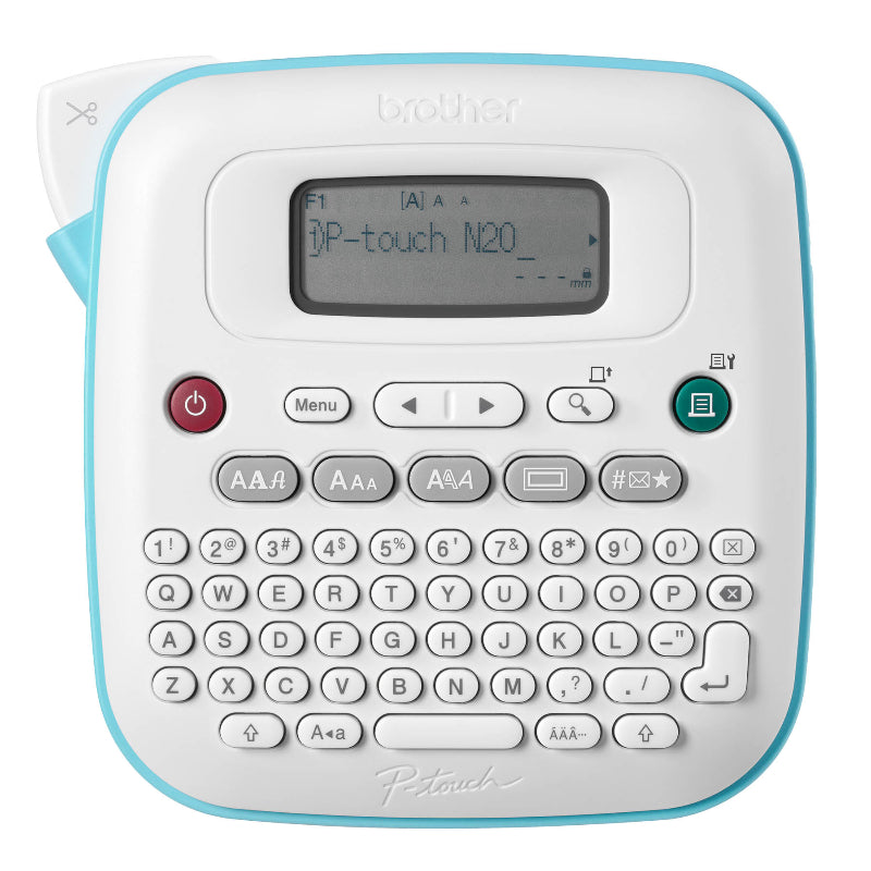 Brother P-touch Personal Desktop Label Maker Machine - White - PTN20