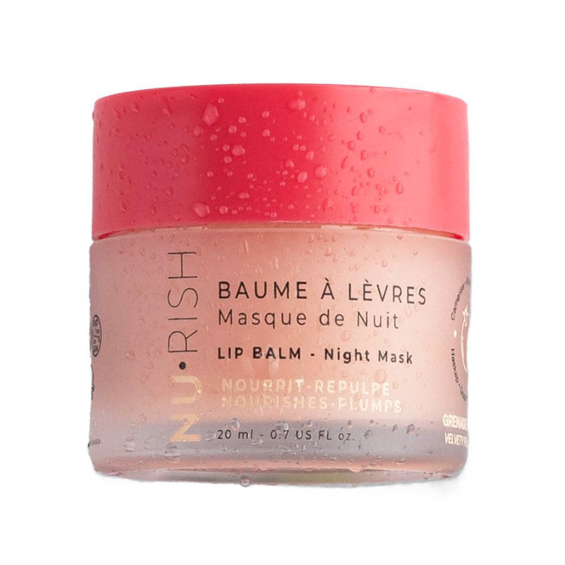 NuRish Lip Balm / Night Mask - Velvety Pomegranate - 20ml