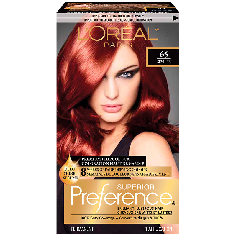 L'OREAL Paris Superior Preference Hair Colour - #65 Lt Amber Brown