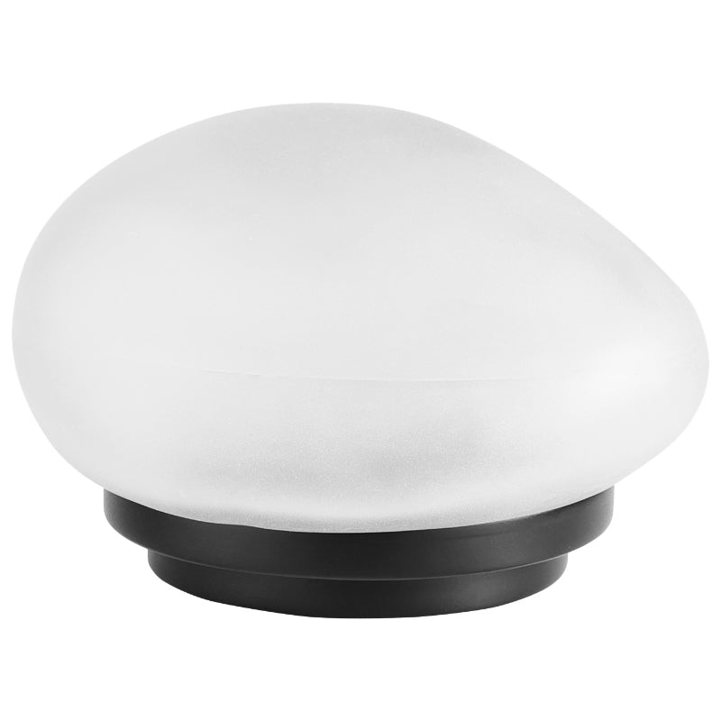 Moonrays Solar LED Decoration Garden Light - Pebble - 14.5x12.5x10cm