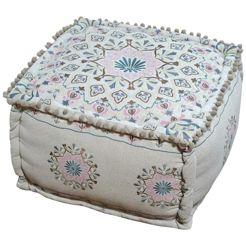 Collection by London Drugs Ekata Pouf - 50 x 50 x 30cm