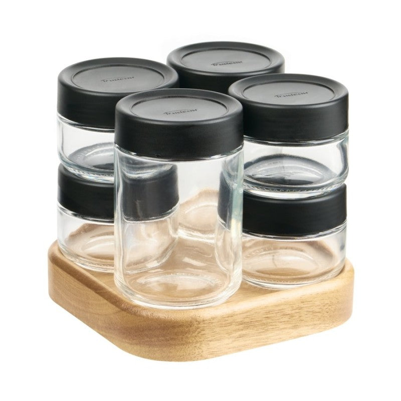 Trudeau Spice Rack - 6 pcs