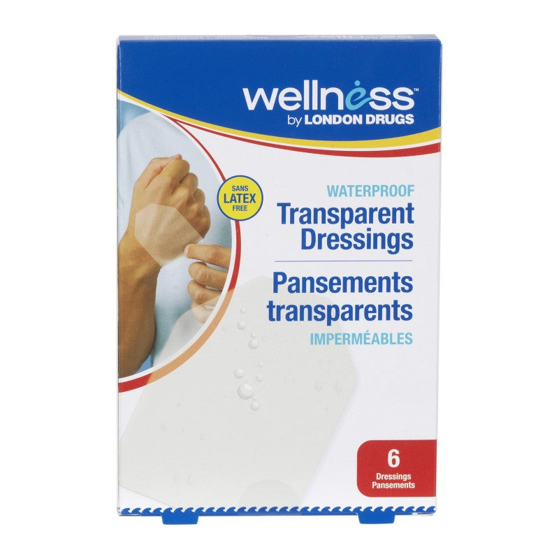 Wellness Waterproof Transparent Bandage - 6s