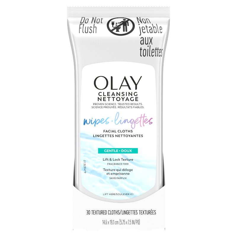 Olay Wet Cleansing Cloths for Sensitive Skin - 30s