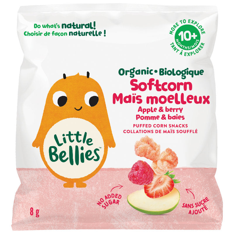 Little Bellies Apple Berry Corn - 8g
