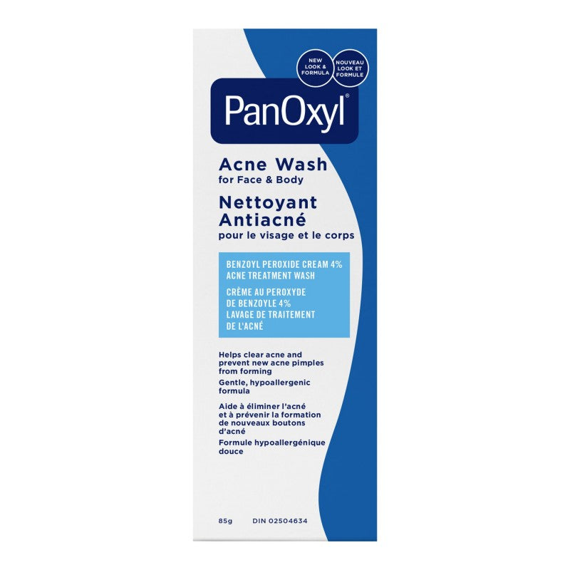 PanOxyl 4% Benzoyl Peroxide Acne Wash - 85g