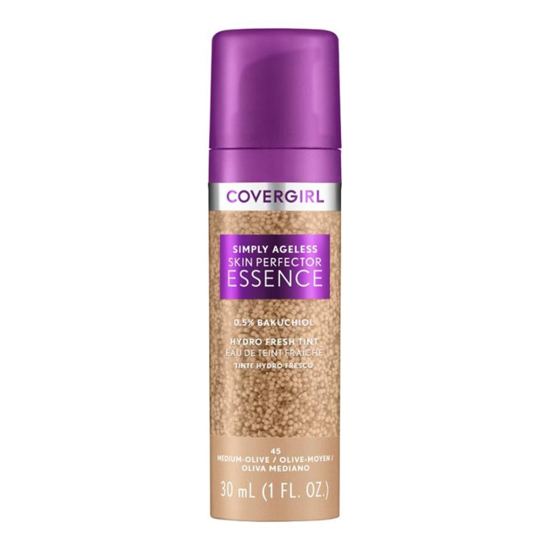 COVERGIRL Simply Ageless Skin Perfector Essence Hydro Fresh Tint - Medium Olive (45)
