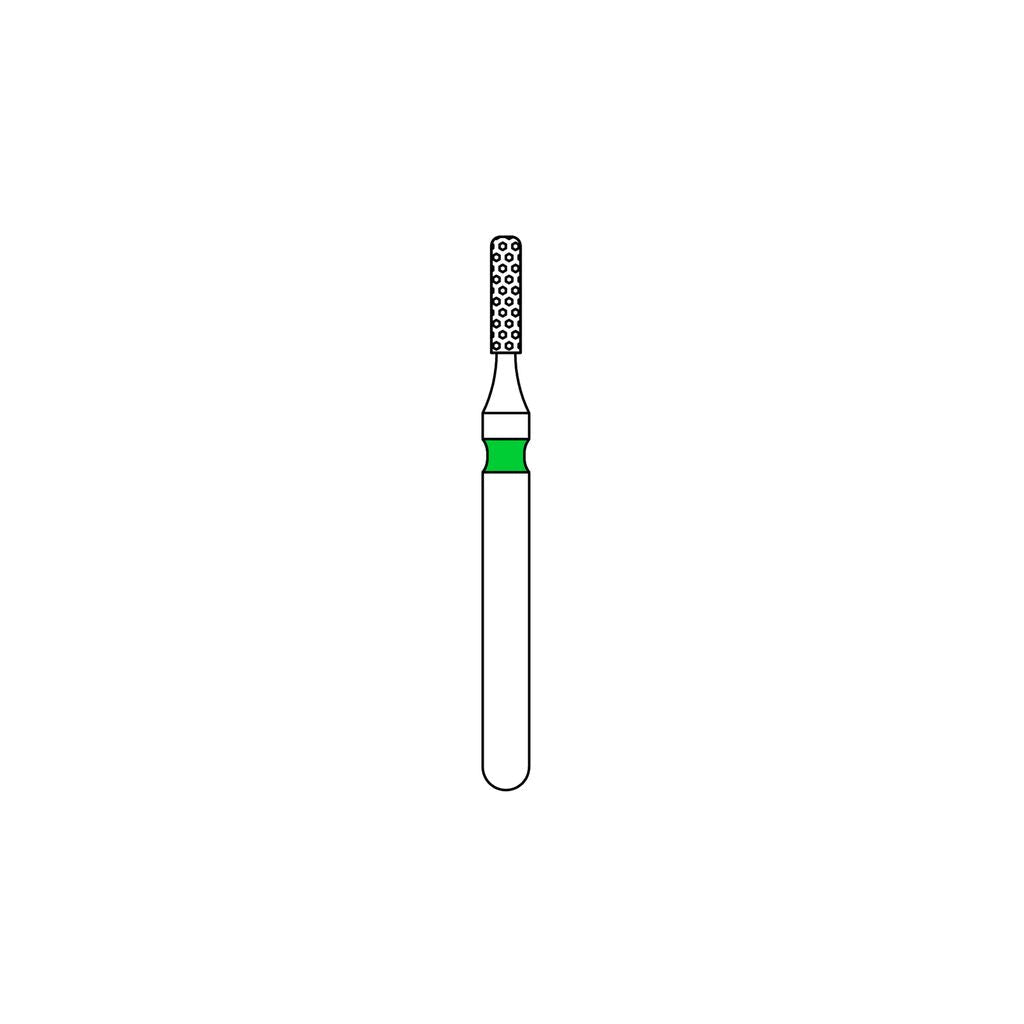 Priva Rotary Diamond Burs - KR Cylinder - 5/Pk