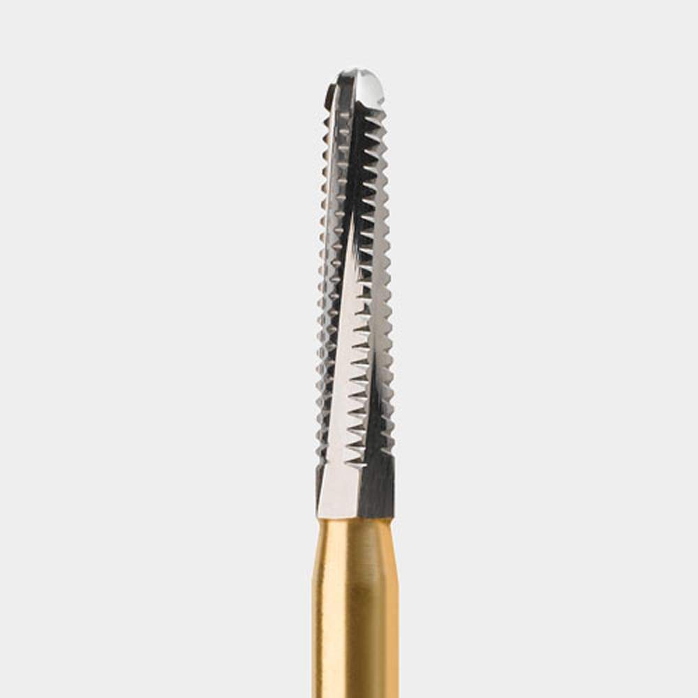 Neo Carbide Burs - crownKing Crown preparation - Round End Taper - 25/Pk