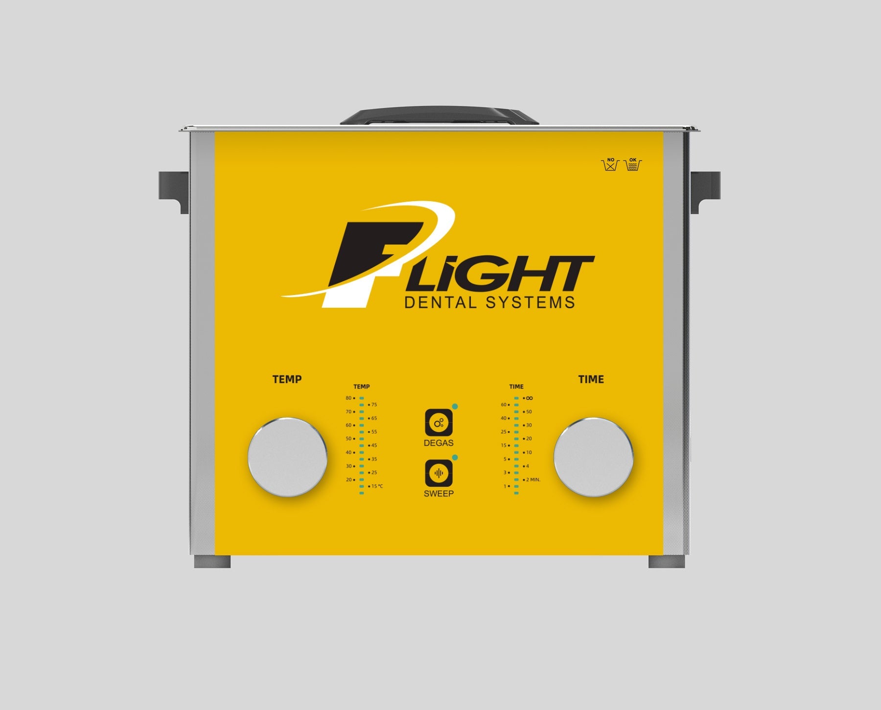 Flight SonicArc Ultrasonic Cleaner - 3.2L, Ultrasonic Power 120/60W, Heating power: 200W, 40khz