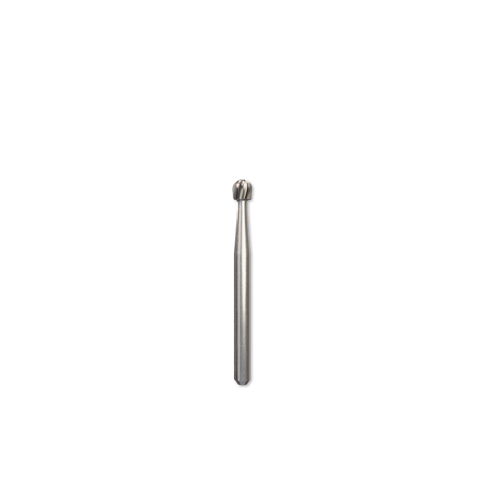Alpen® Carbide Operative & Surgical Burs – FG, Round - # 6 1.8 mm Diameter 100/Pkg - Open Box