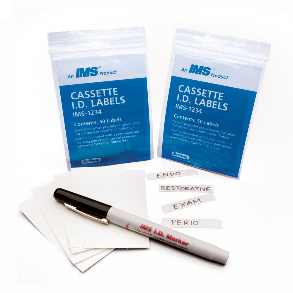 IMS® Cassette I.D. Labels – 50/Pkg