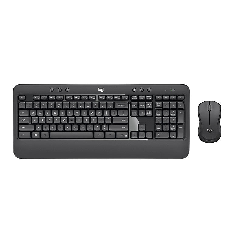 Logitech MK540 Advanced Wireless Keyboard and Mouse Set - Carbon - 920-008671