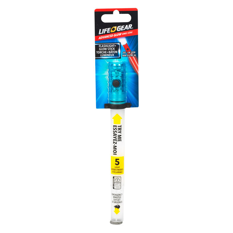 Life Gear Advanced Glowstick + Flashlight - Assorted - 41-3652