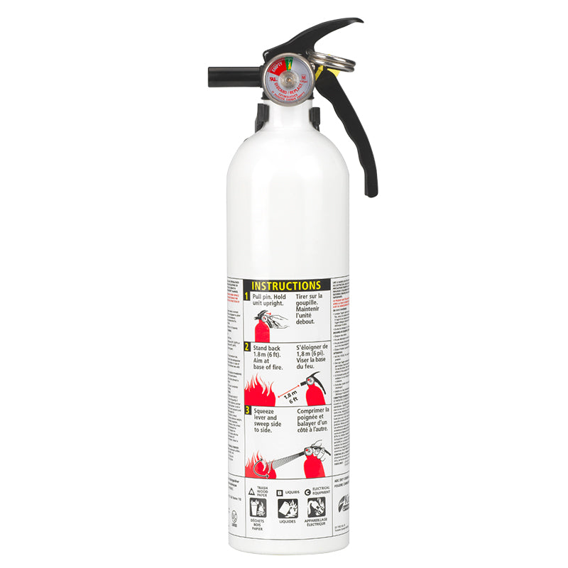 Kidde Fire Extinguisher - White