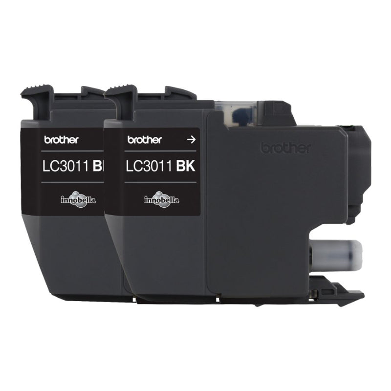 Brother LC30112 Ink Cartridge - Black - LC30112PKS - 2 pack