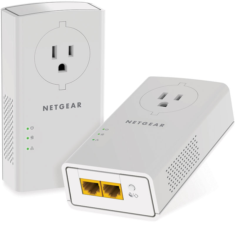 Netgear Powerline 2000 Mbps with 2 Gigabit Ports - PLP2000-100PAS