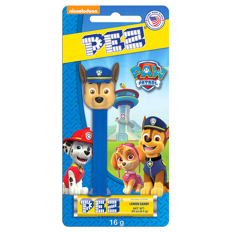 Pez Paw Patrol Lemon Candy Dispenser - 16g