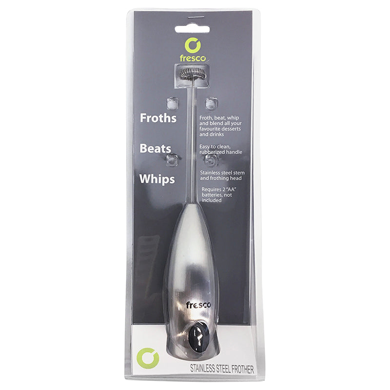 Fresco Stainless Steel Frother - FEF8S