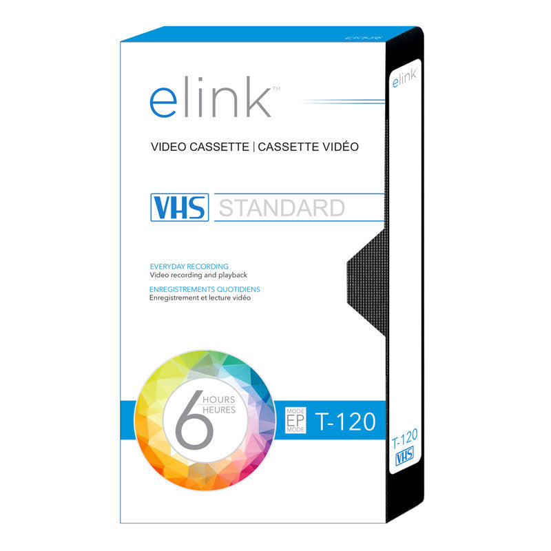 Elink T-120 VHS Video Cassette - EK536