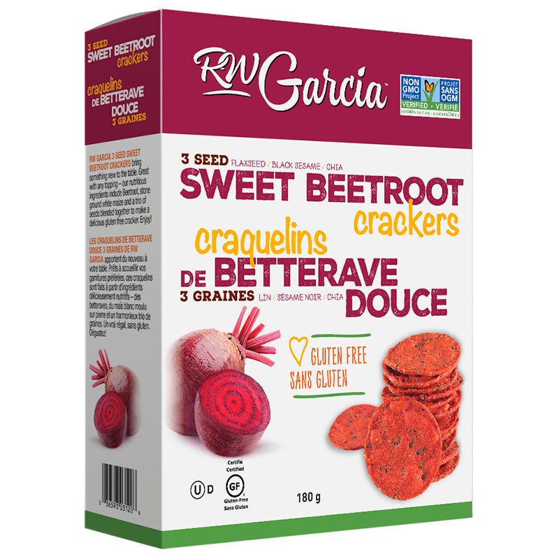 RW Garcia Crackers - Sweet Beetroot - 180g