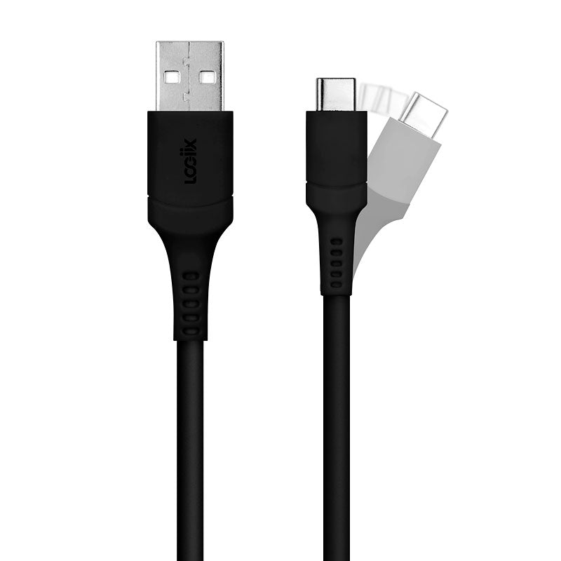 Logiix Sync Charge USB-C Anti-Stress Cable
