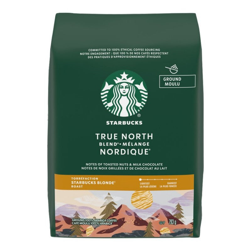 Starbucks Coffee - True North Blonde Roast - Ground Coffee - 793g