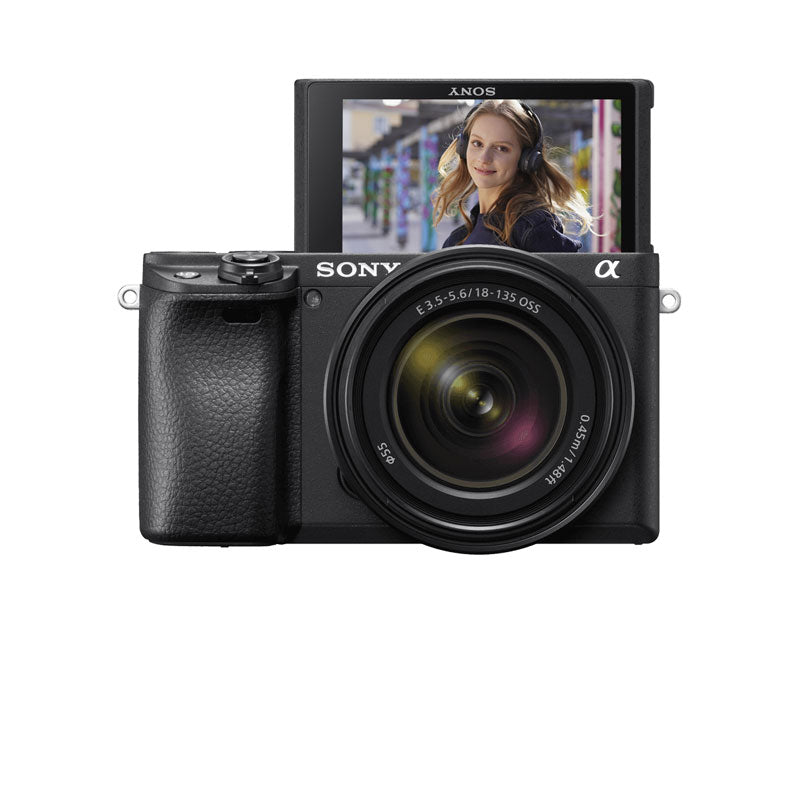 Sony Alpha A6400 with 18-135mm Lens - ILCE-6400M/B