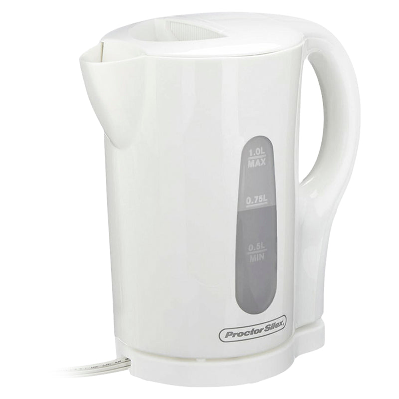 Proctor Silex Cordless Jug Kettle - White - 1L - 41005